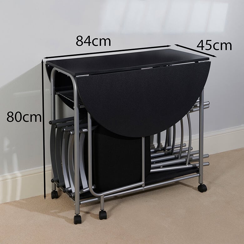 Stowaway Dining Set Oak Coopers Of Stortford