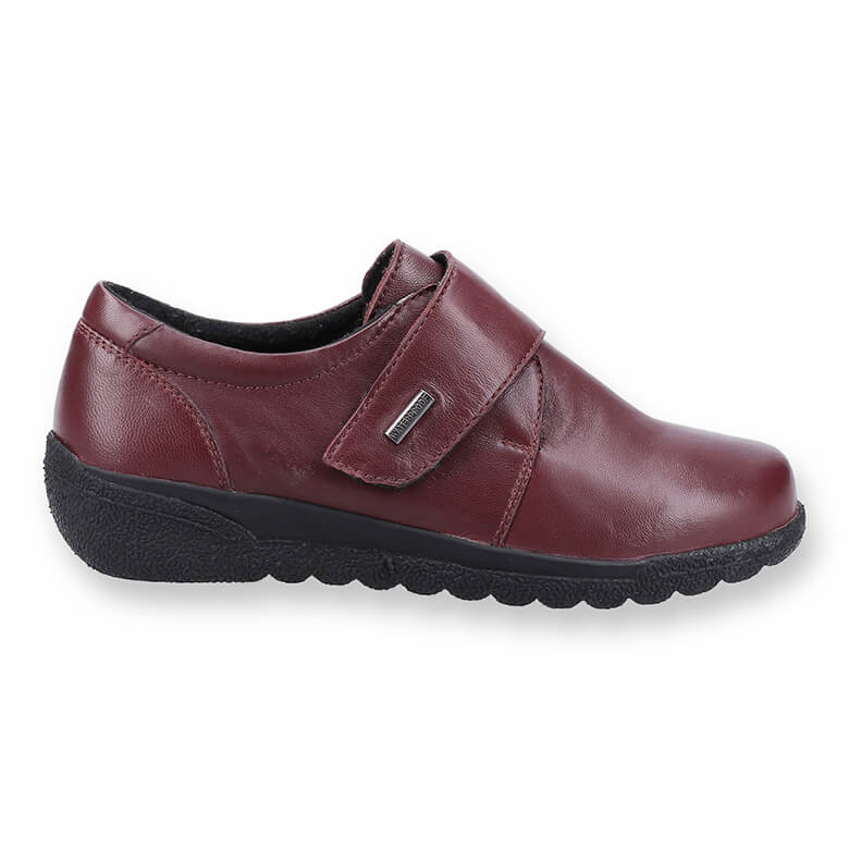 Fleet Foster Women s Leather Herdwick Shoes Burgundy