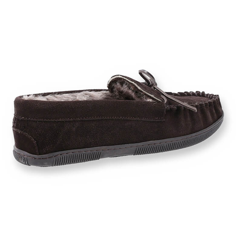 Black moccasins target cheap