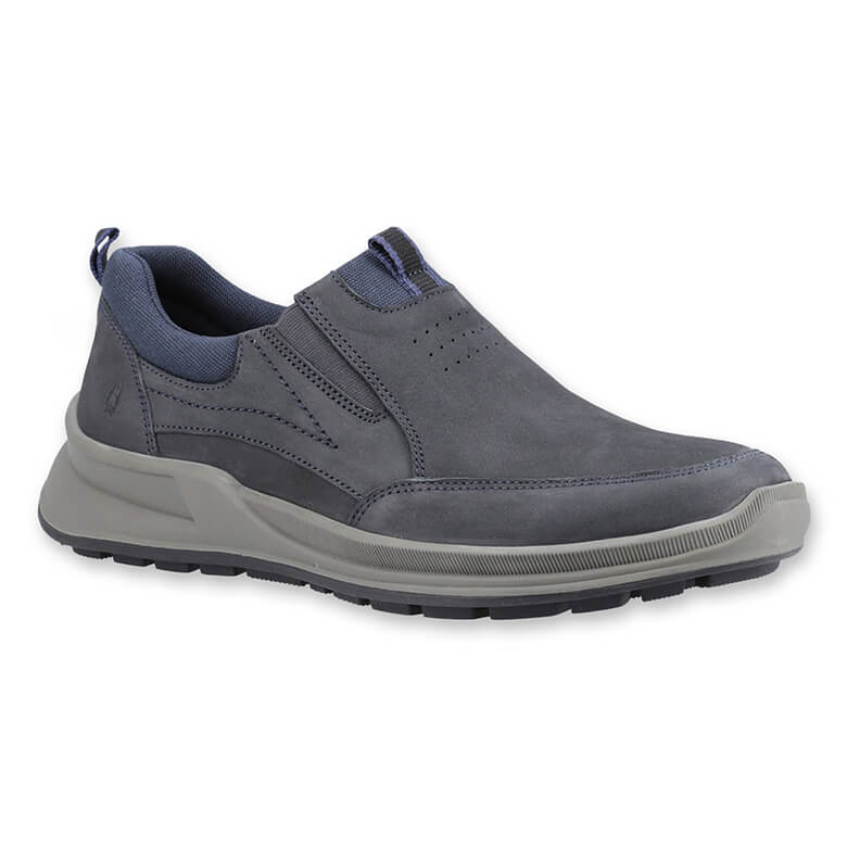 Hush Puppies Men's Arthur Slip On Shoe Navy Coopers Of Stortford