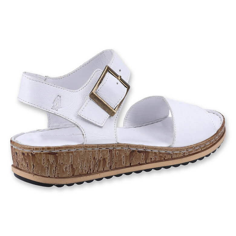 Hush puppies white sandals deals