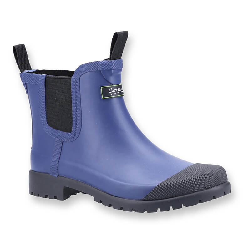 Cotswold Women's Blenheim Wellington Boot - Short Chelsea Style Rubber Rain Boots (Size 9, Green) - View #8