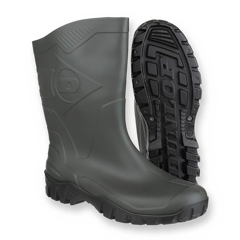 Dunlop Black Half Wellies Dunlop Dunlop Half Length Wellington
