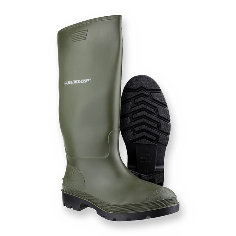 Dunlop Pricemastor Wellington Boots Green Coopers Of Stortford