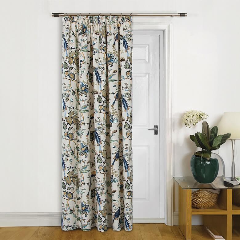 Red Windsor Door Curtain Coopers Of Stortford