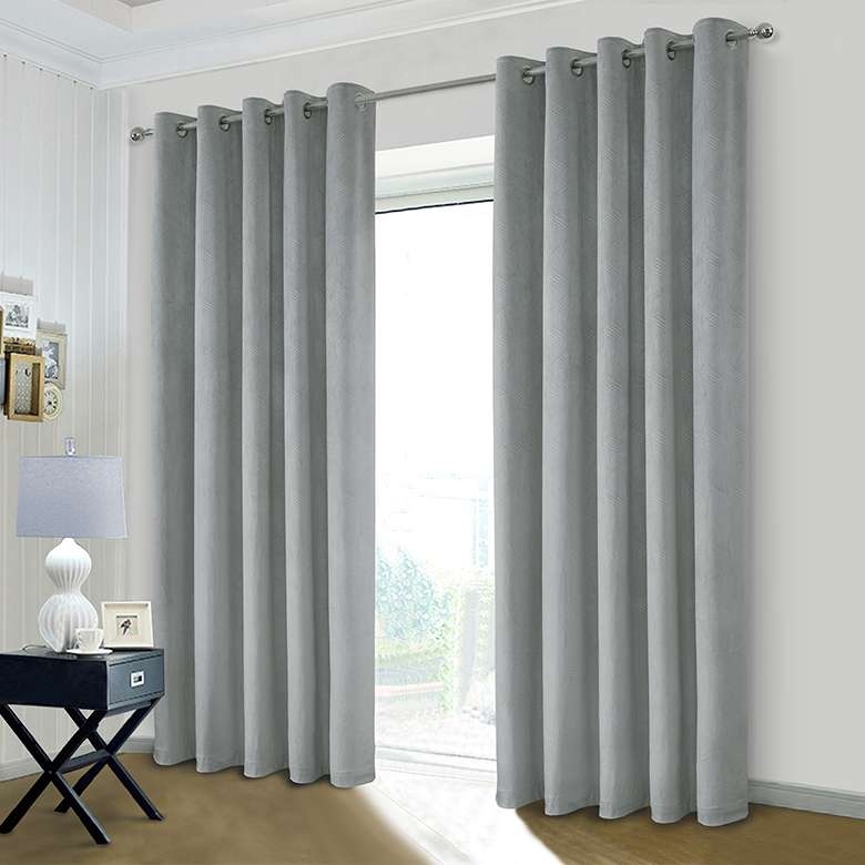 Thermal Curtains Blockout Cream Eyelet Curtain Ready Made Ring Top Pair |  eBay