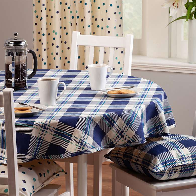 Chelsea Kitchen Tablecloth Blue