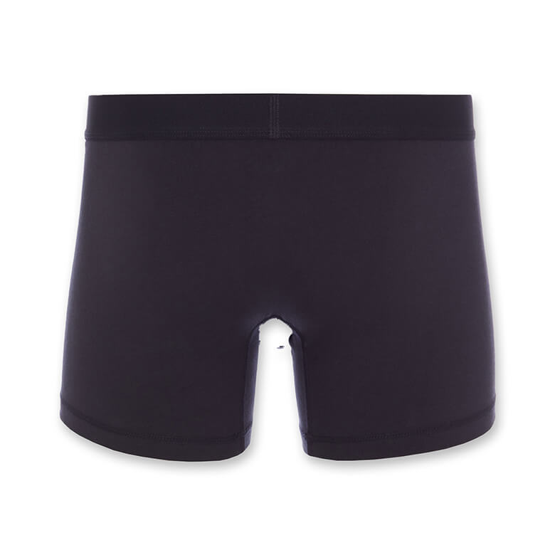 Navy Jersey Trunk Boxer Shorts 2 Pair Pack