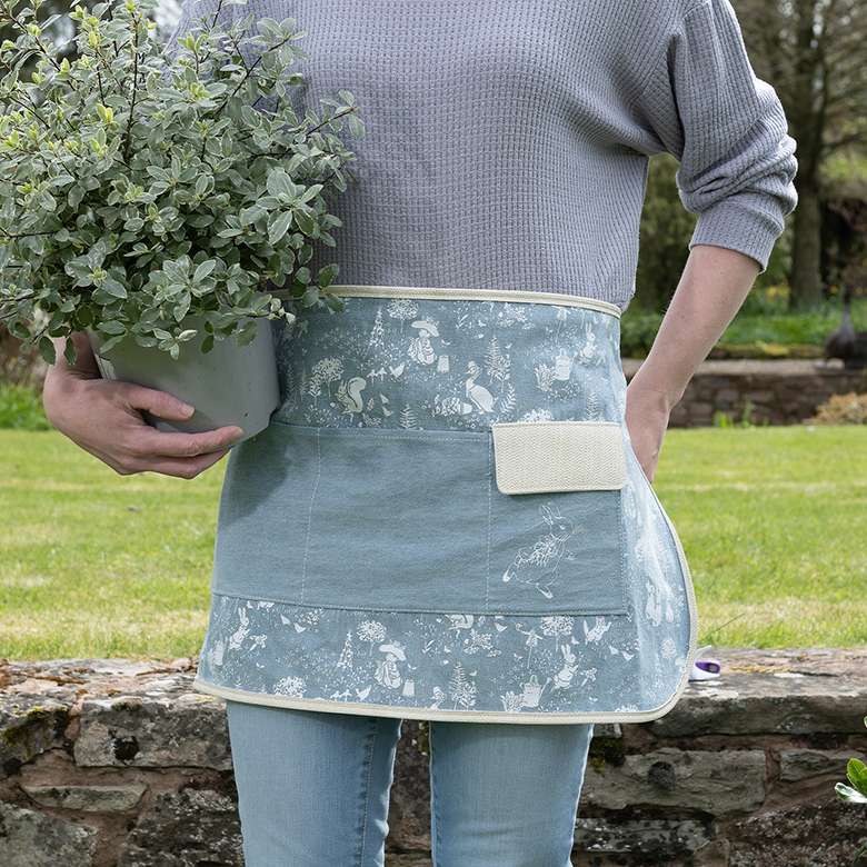 Beatrix Potter Adult Gardening Half Apron | Coopers Of Stortford