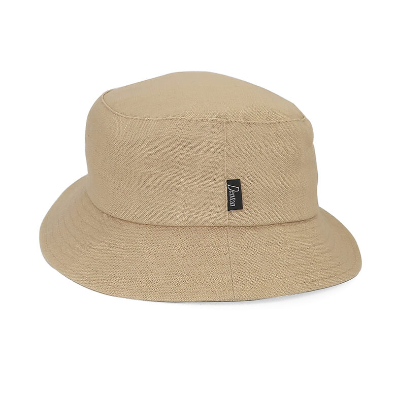 Weymouth Linen Bucket Hat Beige
