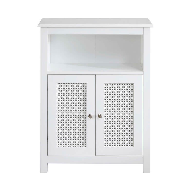 Black and shop white console cabinet