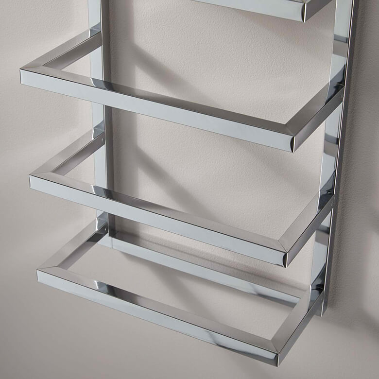 Chrome discount towel rack