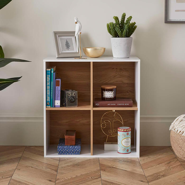 White 3Cube Storage Unit Coopers Of Stortford