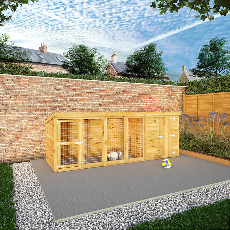 Mercia 12 X 4ft Berkshire Dog Kennel Run Coopers Of Stortford