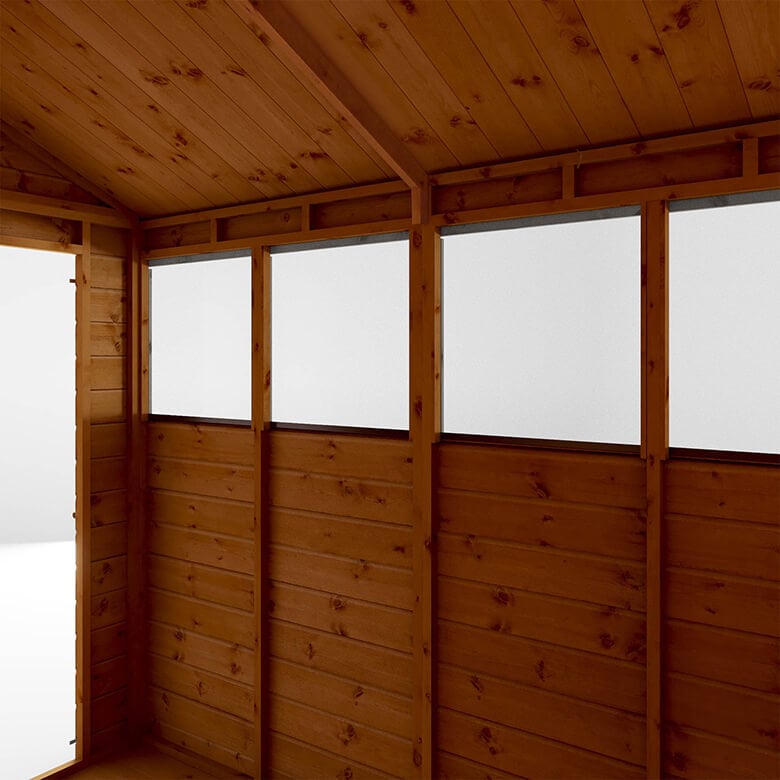 Mercia 8 x 6ft Shiplap Apex Shed | Coopers Of Stortford