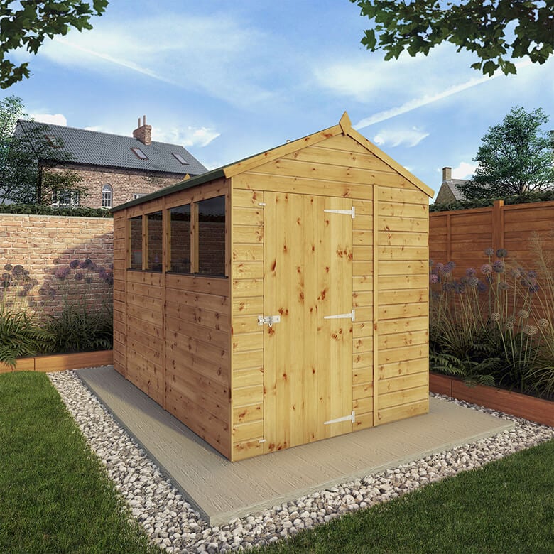 Mercia 10 x 6ft Shiplap Apex Shed | Coopers Of Stortford