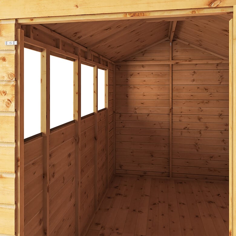 Mercia 10 x 6ft Shiplap Apex Shed | Coopers Of Stortford