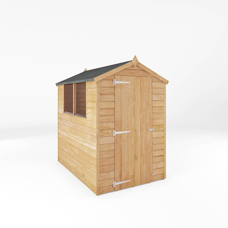 Mercia 6 x 4ft Overlap Apex Shed | Coopers Of Stortford