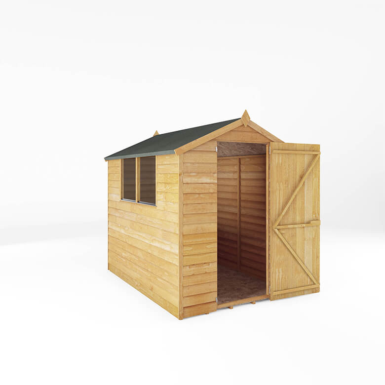 Mercia 6 x 4ft Overlap Apex Shed | Coopers Of Stortford