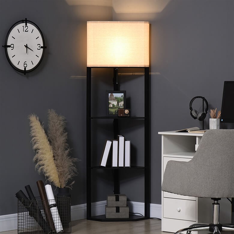 Floor Lamp With Shelves, Sector Corner Shelf Lamp With 3 Color Temperature Bulb Corner Display Bookshelf Lamp Living Room Bedroom Black D1a1ac81 9385 47f9 Affd 1905600d33dc.f9e3da56f22206674e34d7387e175bd8