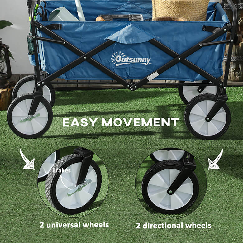 Trolley pour achats 55 litres sur Roues ABS - Plastique corbeilles d