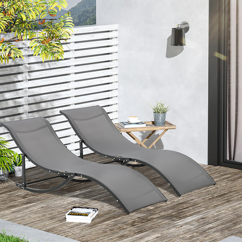 アウトドア WIND AND SEA FOLDING CHAIR (2S) / Gray