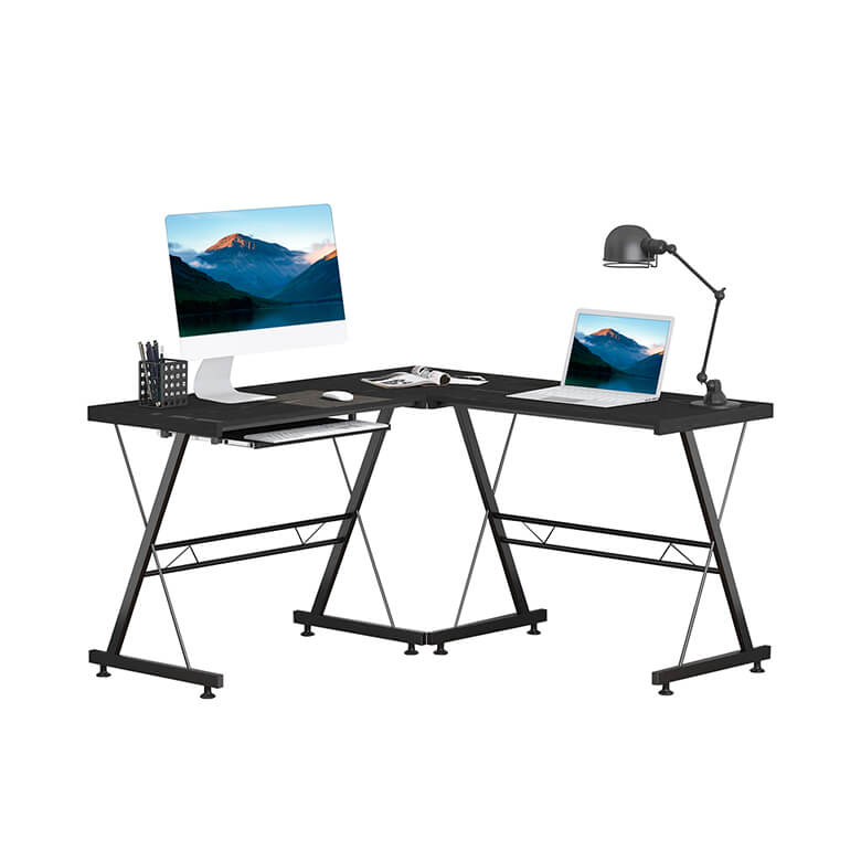 Adjustable Corner Gaming Desk Coopers Of Stortford