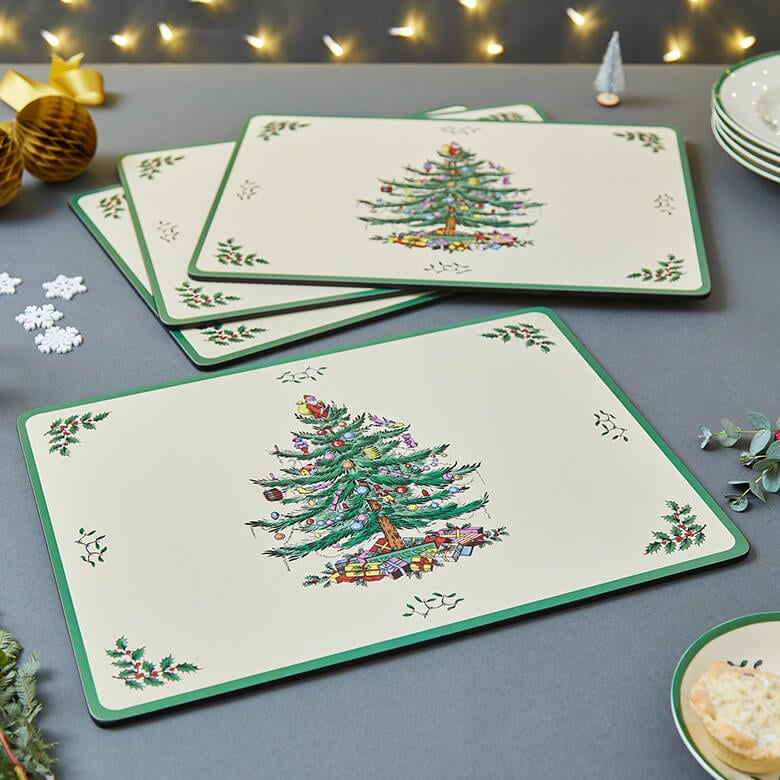 Cork backed christmas placemats Clearance