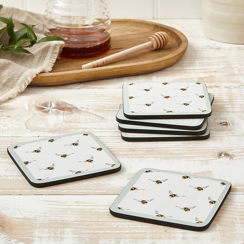 Wrendale Designs Bee Set Of 6 Placemats Coopers Of Stortford