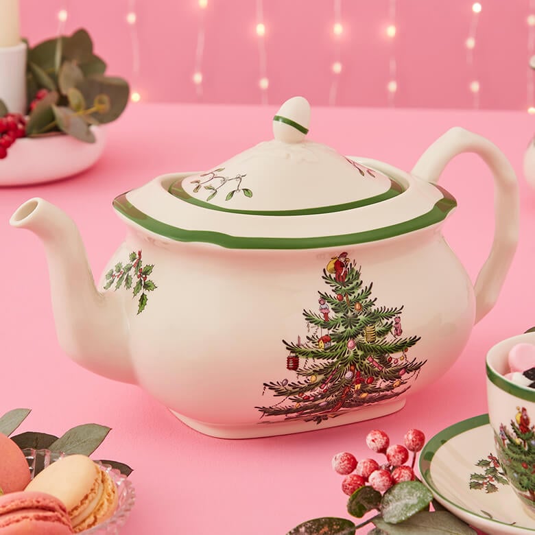 Spode Christmas Tree Teapot Coopers Of Stortford