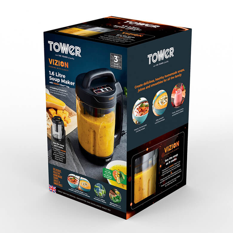 Tower 1.6 best sale l soup maker