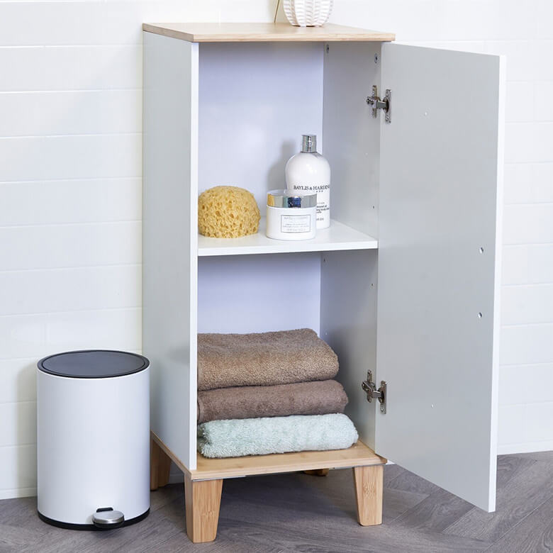 Small freestanding bathroom cabinet hotsell