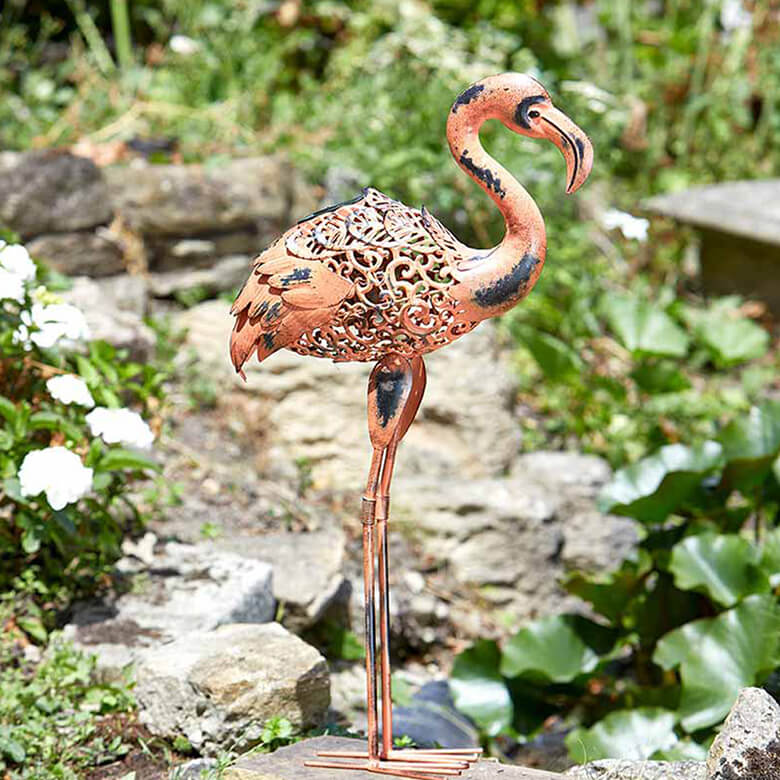 Solar Silhouette Flamingo Coopers Of Stortford