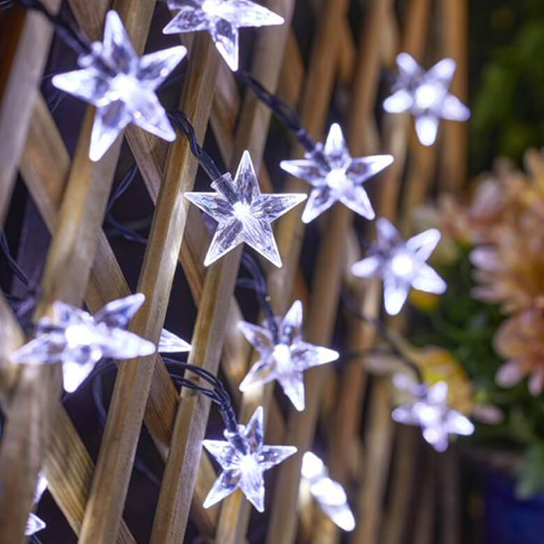 50 Stars Ultra Solar String Lights Coopers Of Stortford