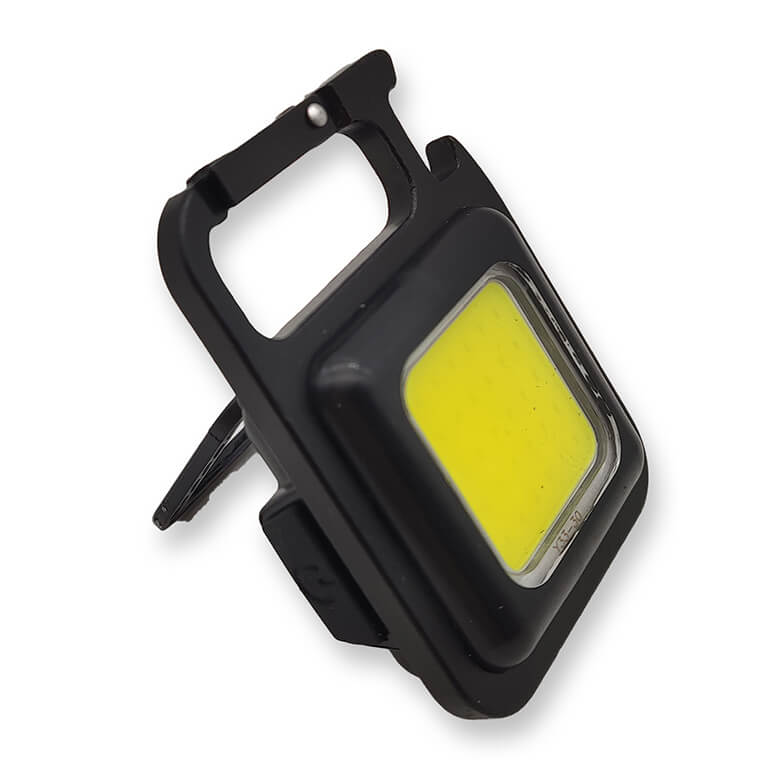 Mini COB Flashlights 800 Lumens Bright Rechargeable Keychain - Foto 4