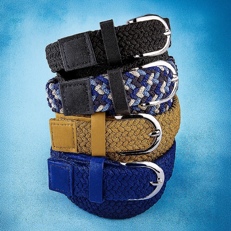 Ladies Stretch Belts Set Of Coopers Of Stortford