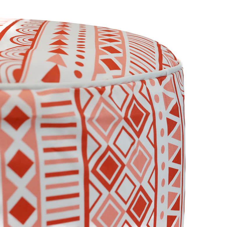 Outdoor Morocco Pouffe Ottoman