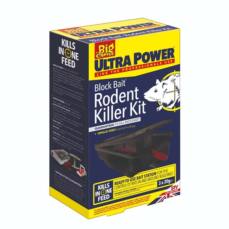 Ultra Power Block Bait Rodent Killer Kit Coopers Of Stortford
