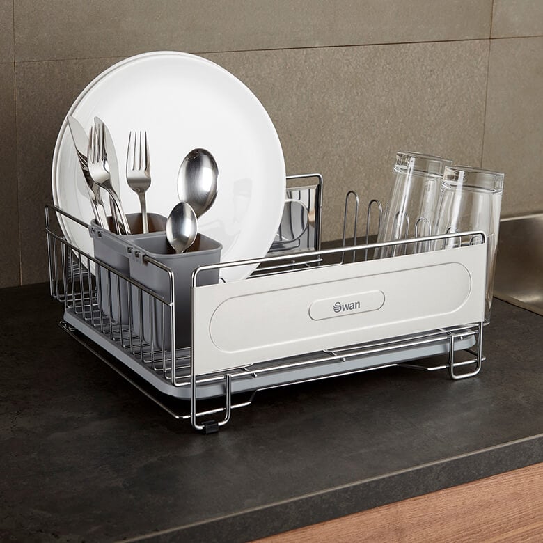 Swan Stainless Steel Dish Rack Coopers Of Stortford