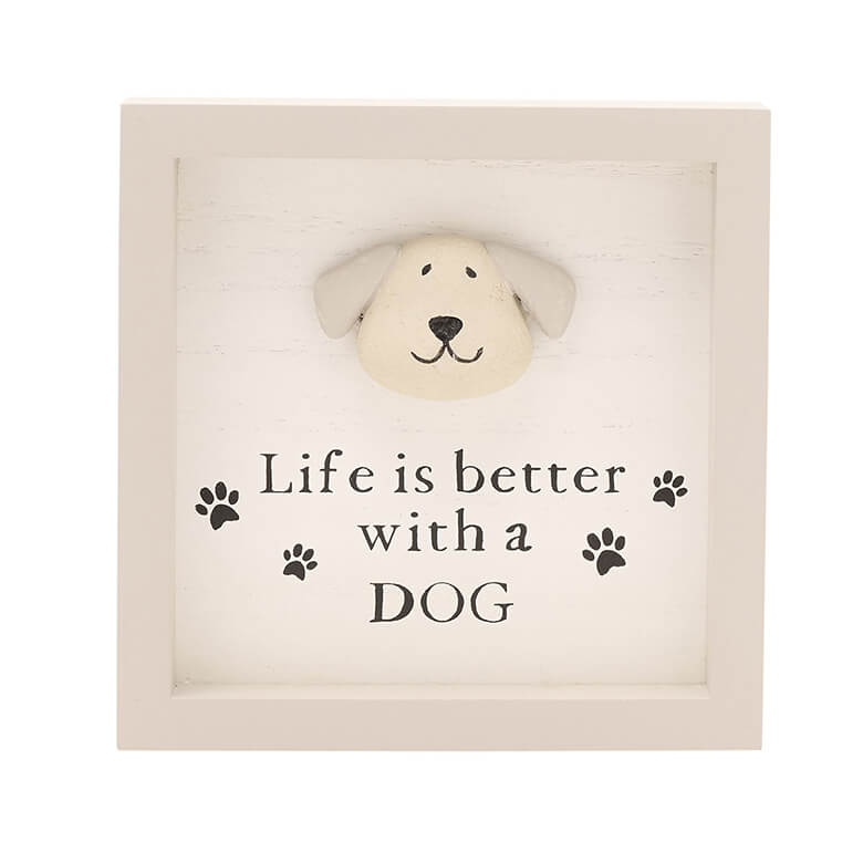 Shirt - Dog Lover Gifts - Life is better with a dog (F) - Custom T