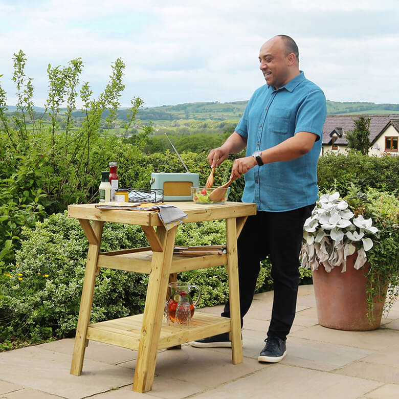 BBQ Side Table