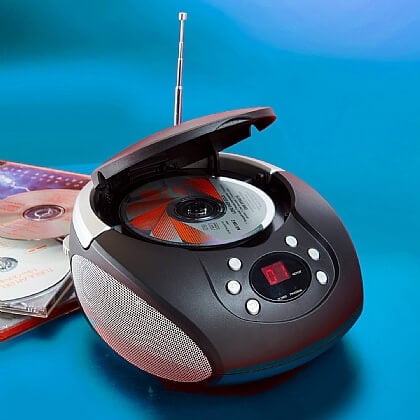CD Player & Radio Boombox