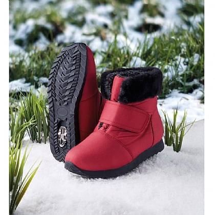 Women's Red Arctic Snow & Ice Boots