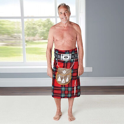 Tartan Kilt Towel
