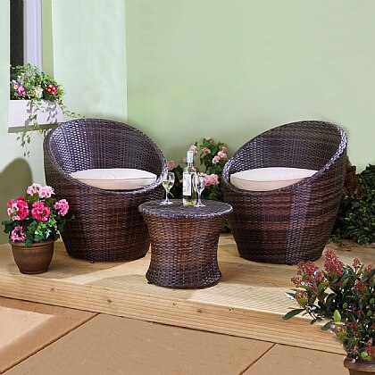 Pod Garden Table & Chair Set