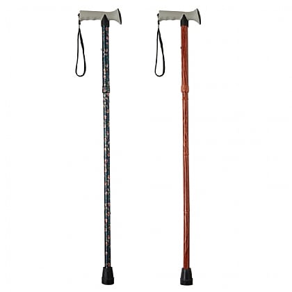 Comfort Grip Folding Walking Sticks