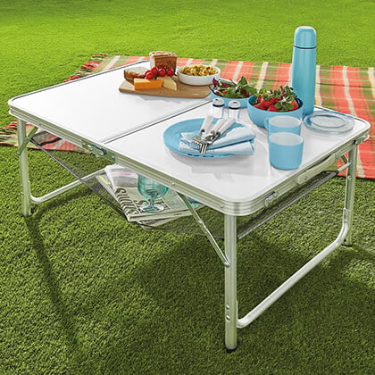 Two-Height Outdoor Table