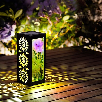 Solar-Powered Garden Lantern