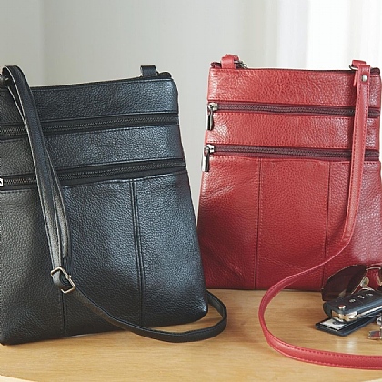 rfid crossbody wallet