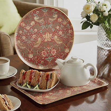Strawberry Thief Tray